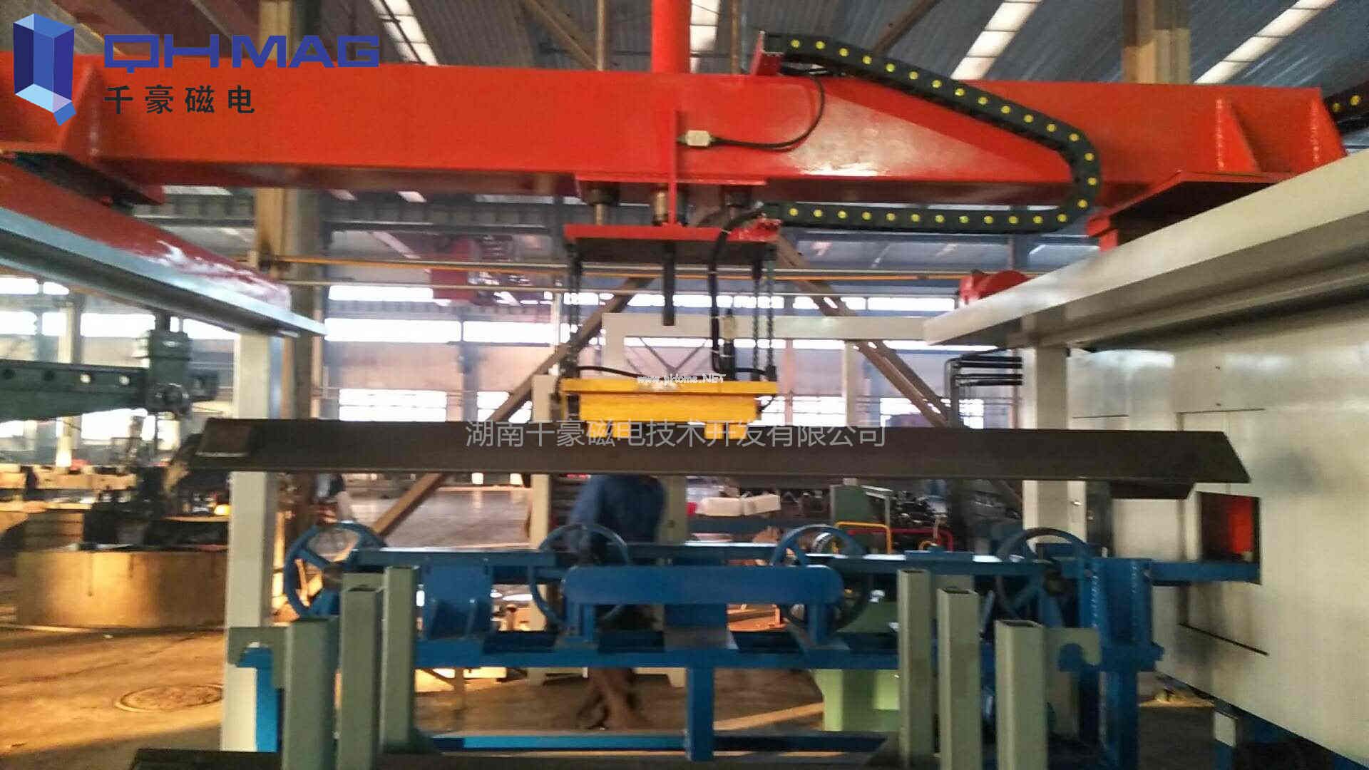 電永磁夾具搬運角鐵，千豪磁電