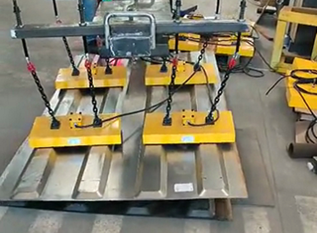 瓦楞板電永磁吊具，千豪磁電