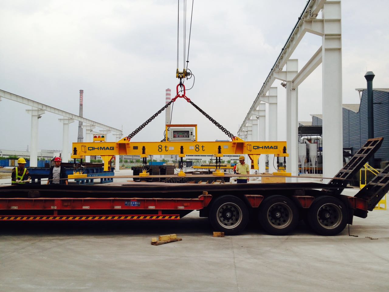 吊鋼板用電永磁鐵，千豪制造